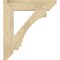 Ekena Millwork Imperial Slat Rough Sawn Bracket, Douglas Fir, 6"W x 32"D x 36"H BKT06X32X36IMP06RDF - alternate 2
